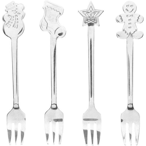 Blokker taartvorkjes Noël - set van 4