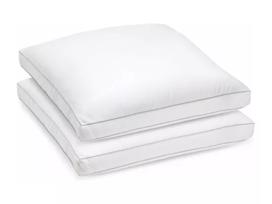 Lot de 2 oreillers 65x65cm souples Sensation Duvet Premium gonflants
