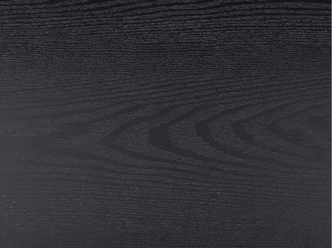 Table basse avec plateau relevable et 1 niche en MDF et verre - Noir - SIDELIA