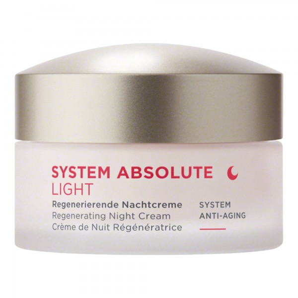 ANNEMARIE BÖRLIND SYSTEM ABSOLUTE SYSTEM ANTI-AGING Regenerierende Nachtcreme light 50ml