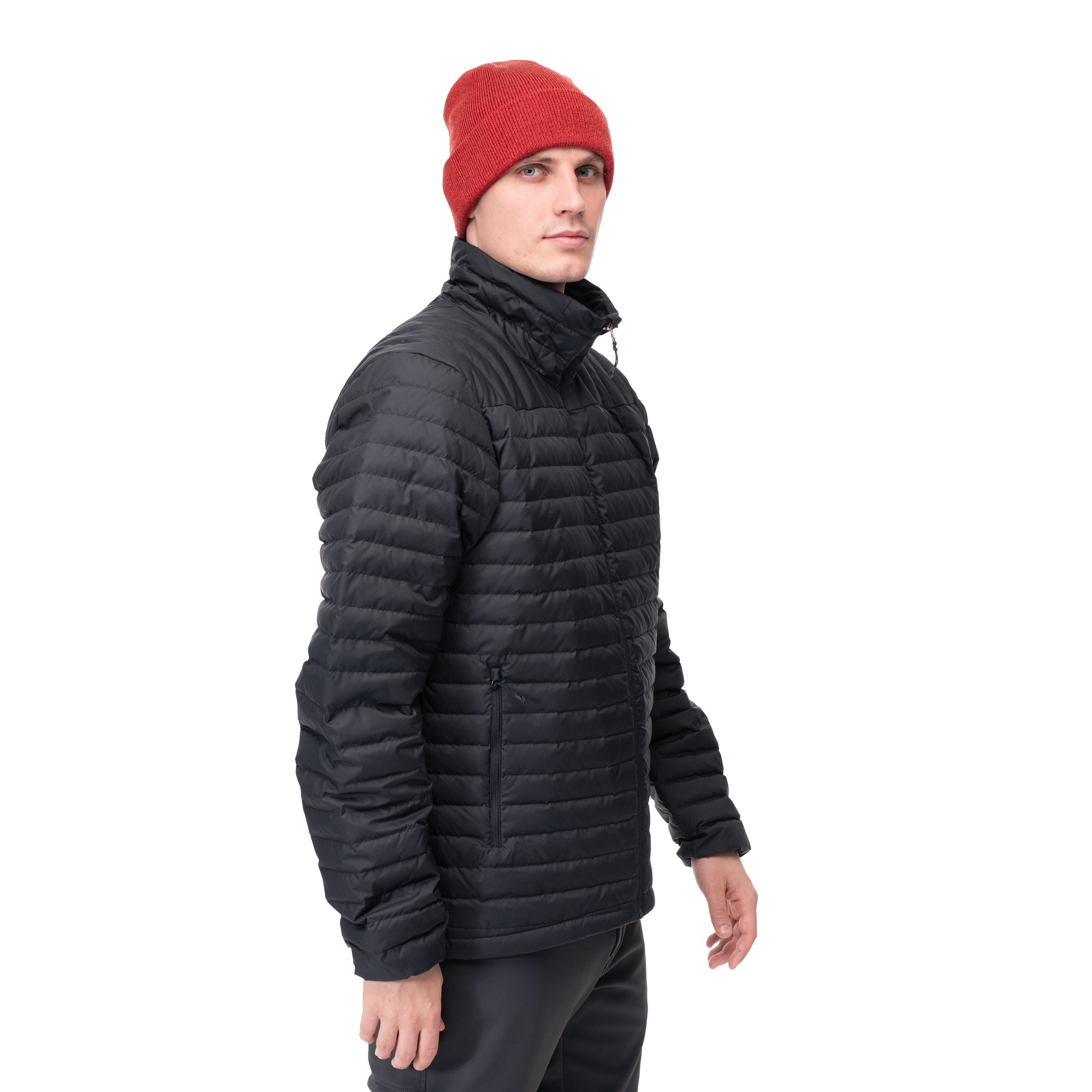 Lava Light Down Jacket Herre Black