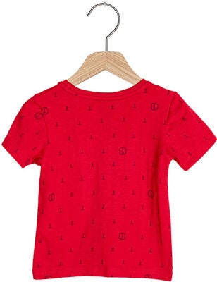 Ebbe Boston T-Skjorte, Blue Anchors