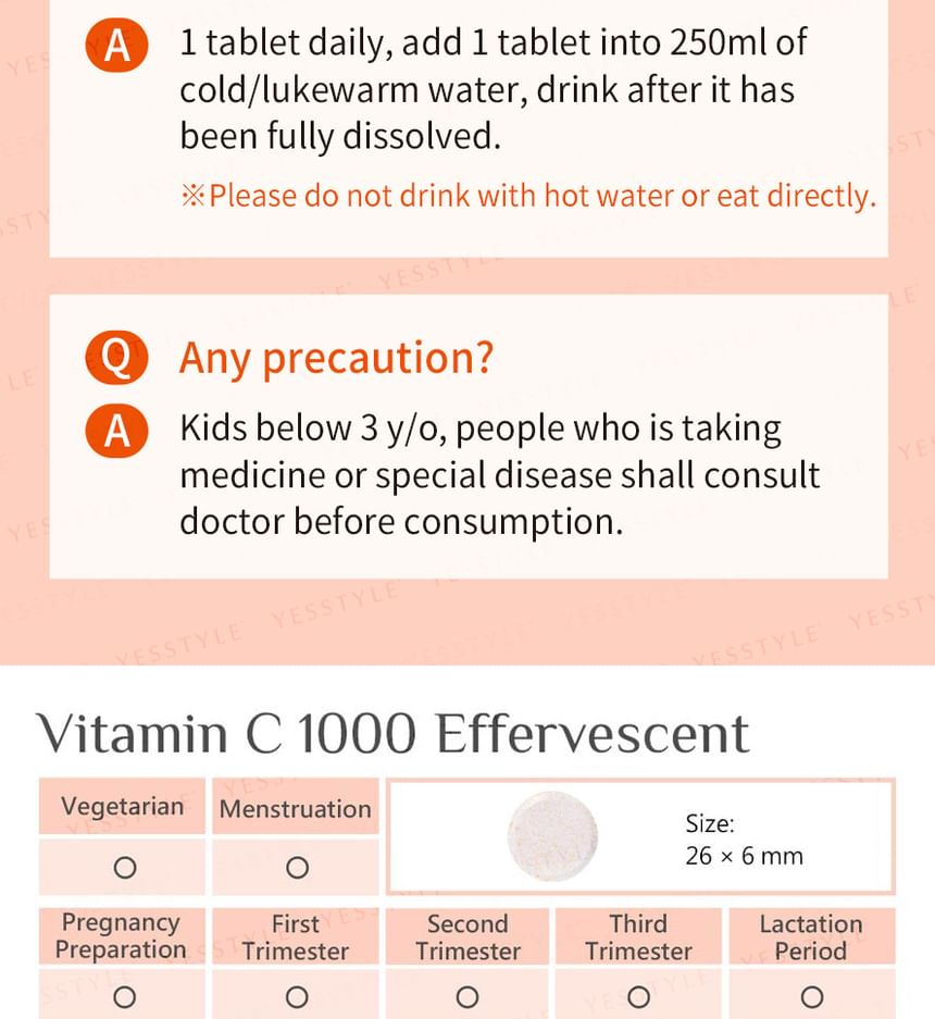 BHK's - Vitamine C 1000 bruistabletten