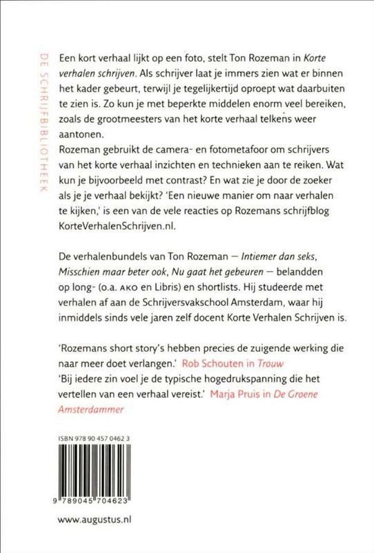 Korte Verhalen Schrijven - Ton Rozeman - Literatuur - Inzichten en Technieken