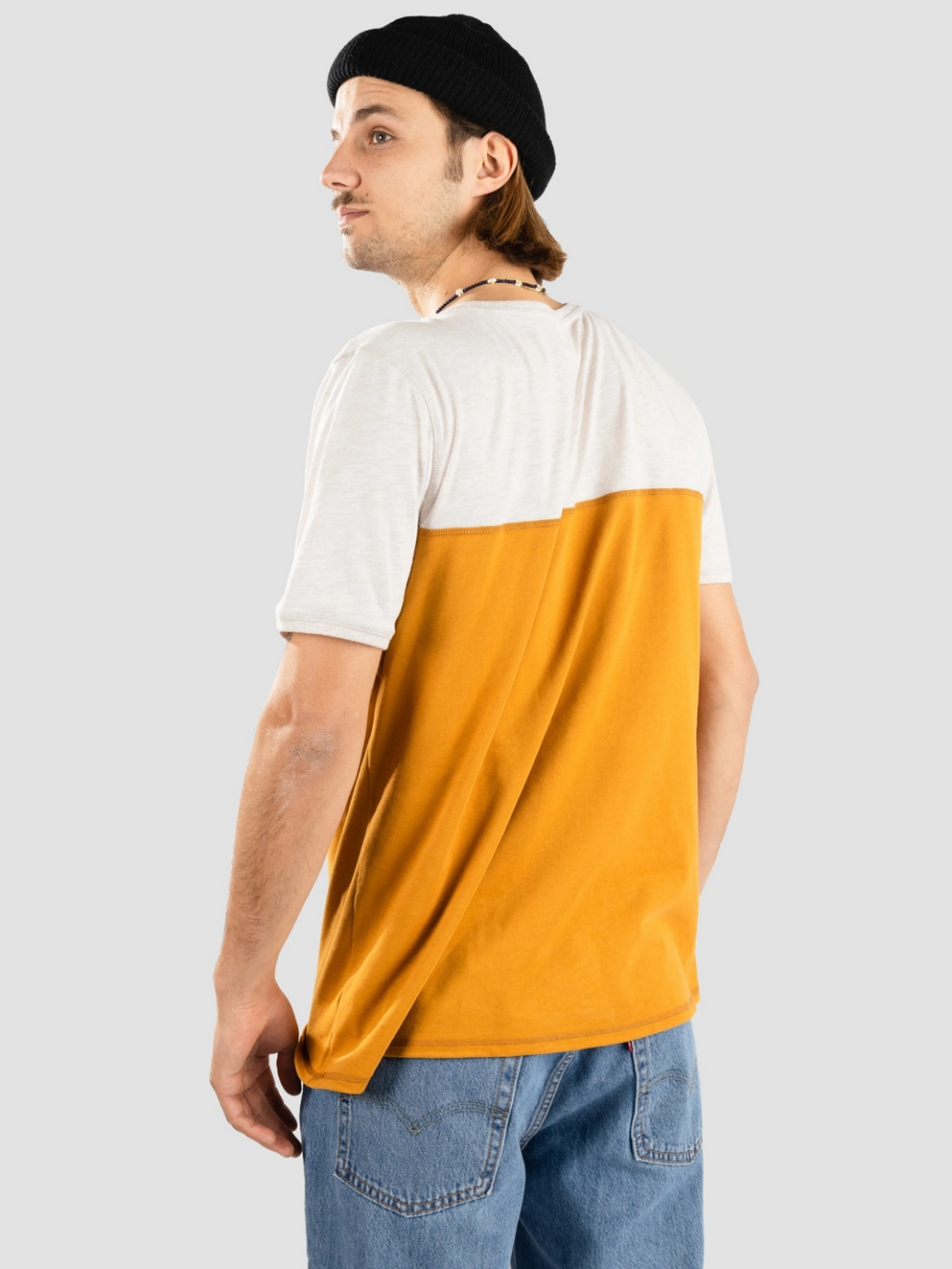 Kazane Filip T-Shirt oatml hthr/buckthorn b
