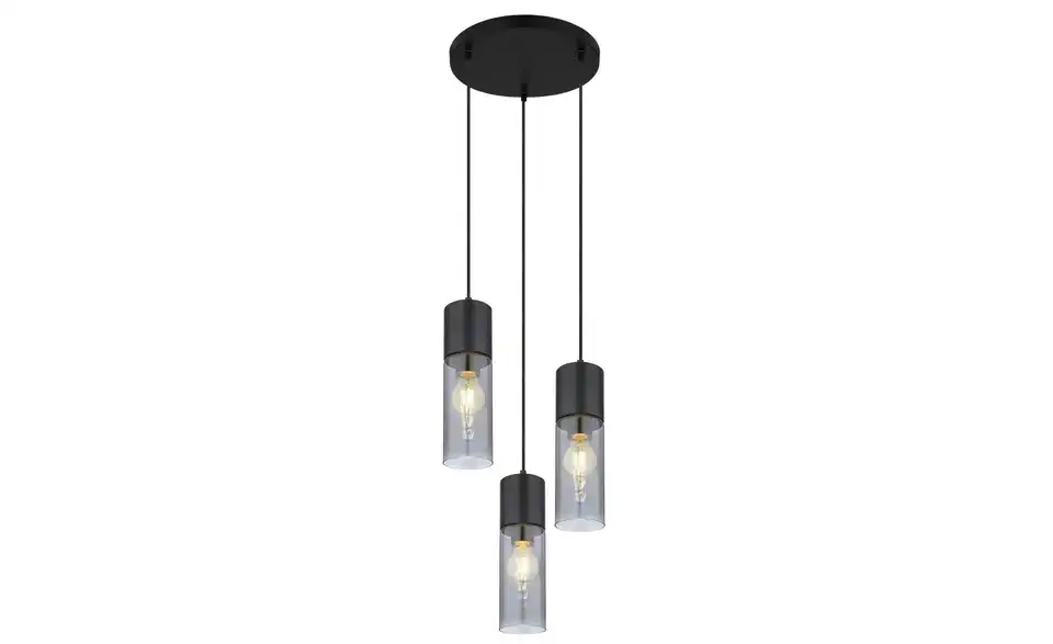 Pendelleuchte 150 cm 3-flammig 30 cm 30 cm