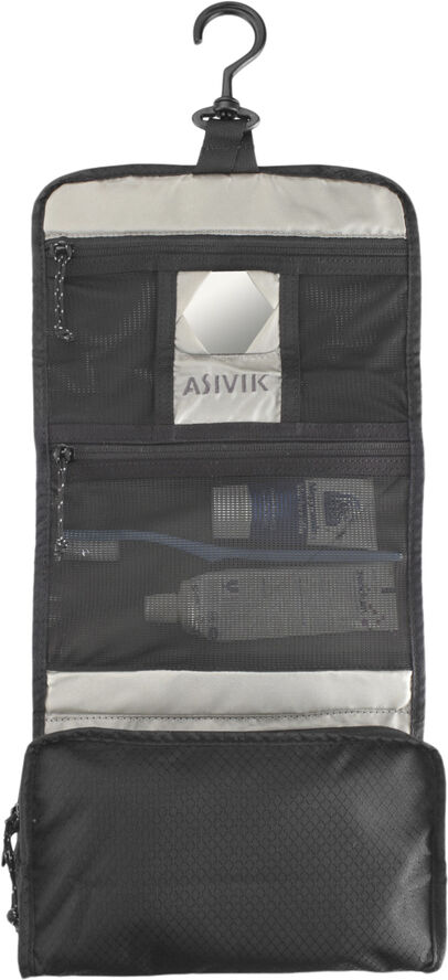 Asivik Asivik Wash Bag Roll toilettaske Sort