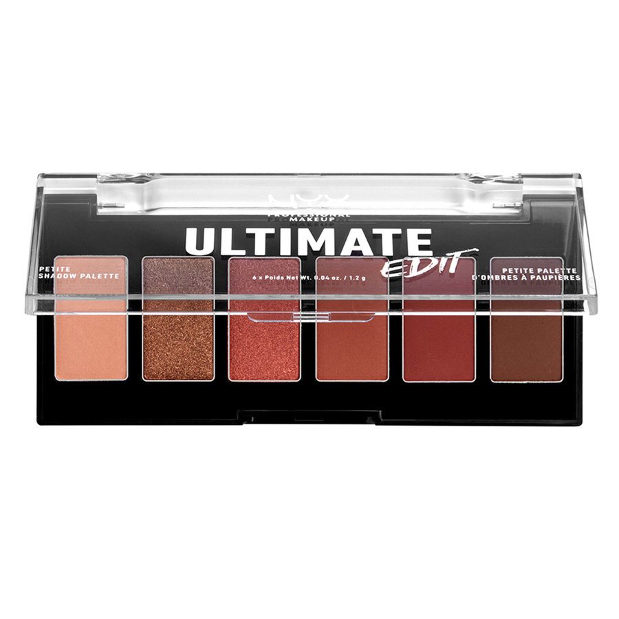 NYX Professional Makeup Ultimate Edit Petite Shadow Palette 01 Warm Neutrals 7,2g