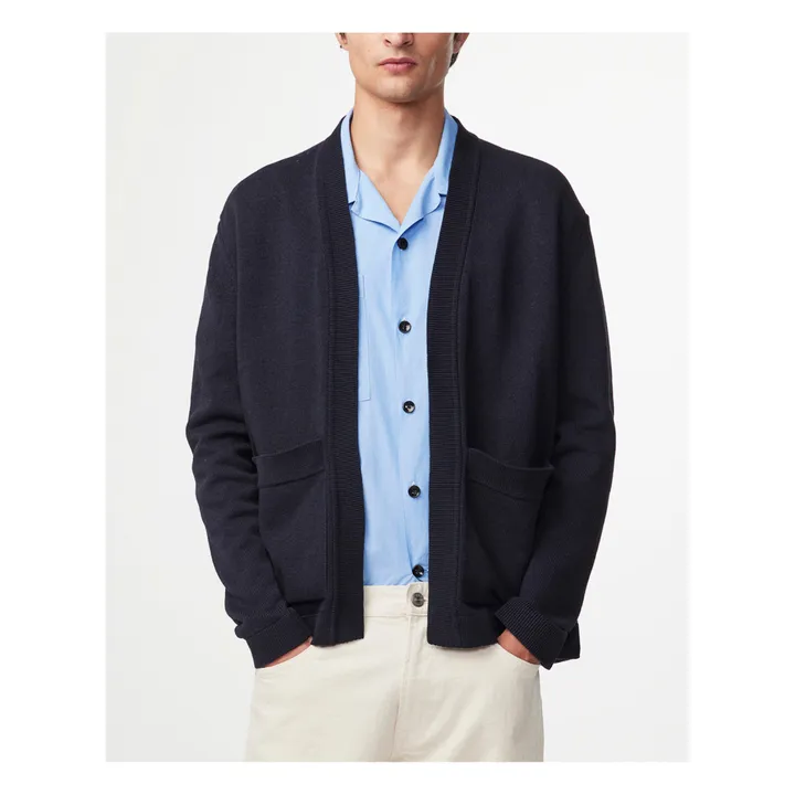 NN. 07 Cardigan Bradley 6371 | Bleu marine