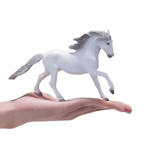 Besttoy - Farmland - Lusitano Hengst - weiß - Spielfigur