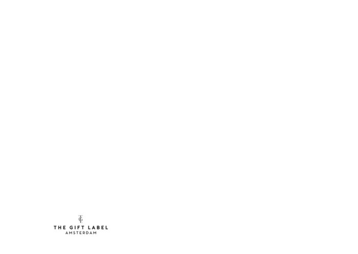 The Gift Label | Verjaardagskaart | Auntie, I love you | Aanpasbare tekst
