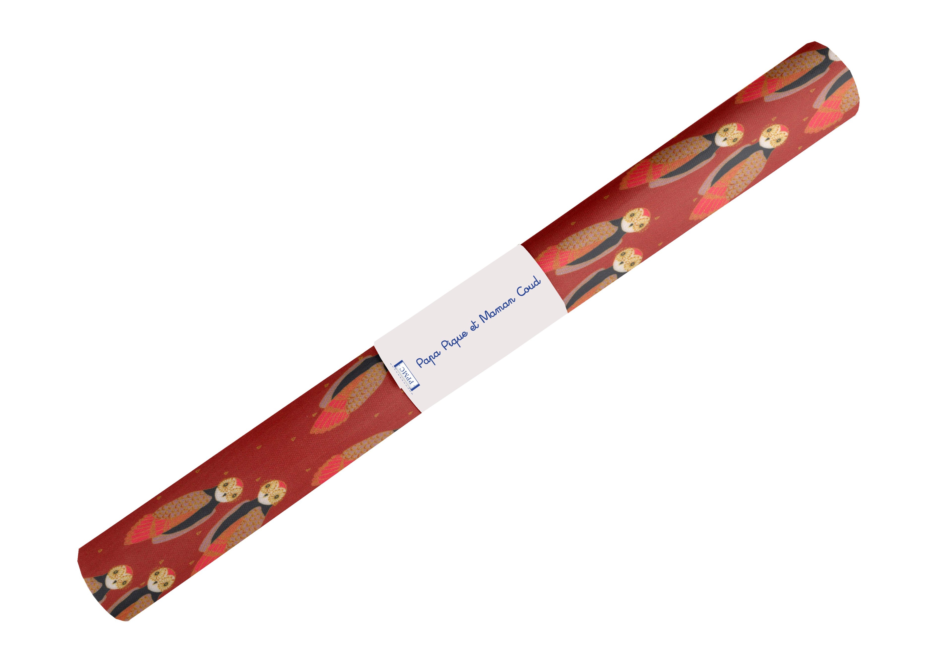 Coupon Tissu Enduit De 35Cm Ex2482 Reines De La Nuit