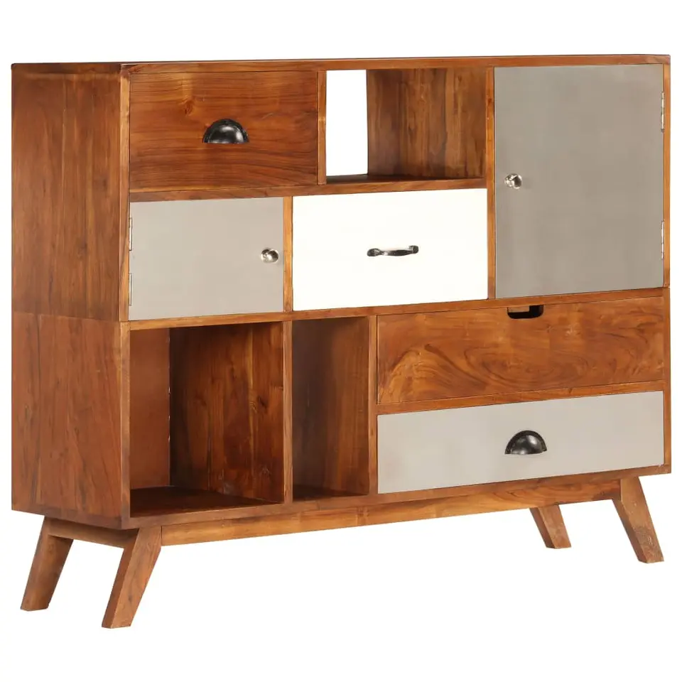 vidaXL - Dressoir - Multikleur - Hout