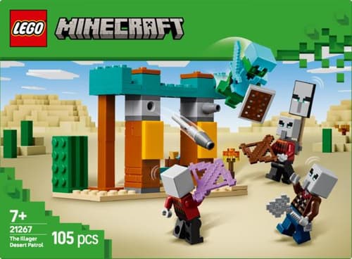 LEGO Minecraft Die Illager Wüstenpatrouille