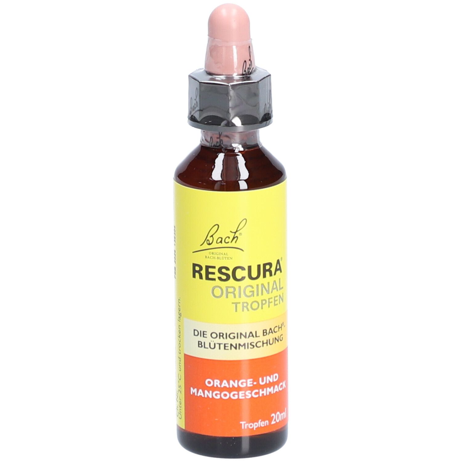 BACHBLÜTEN Original Rescura Tropfen alkoholfrei Orange Mango