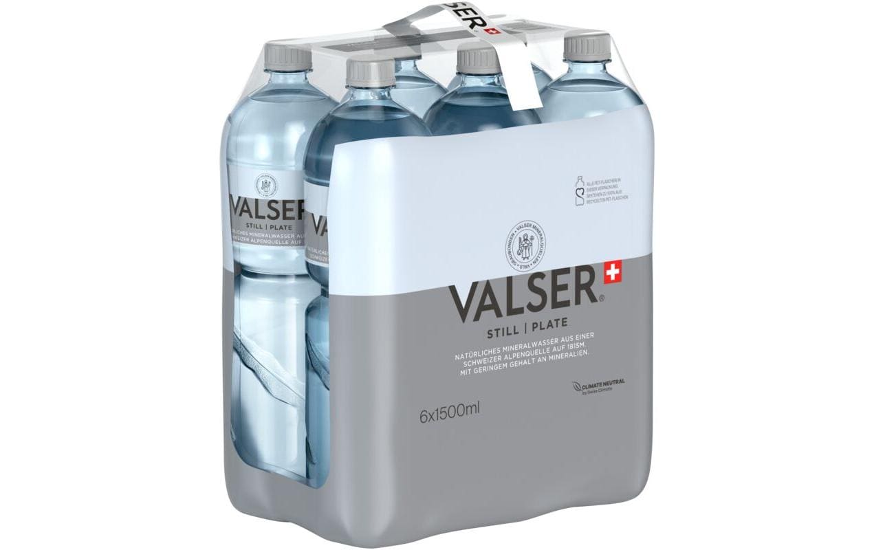 Wasser Still 6 x 1.5 lMildes und stilles Wasser ohne Kohlensäure