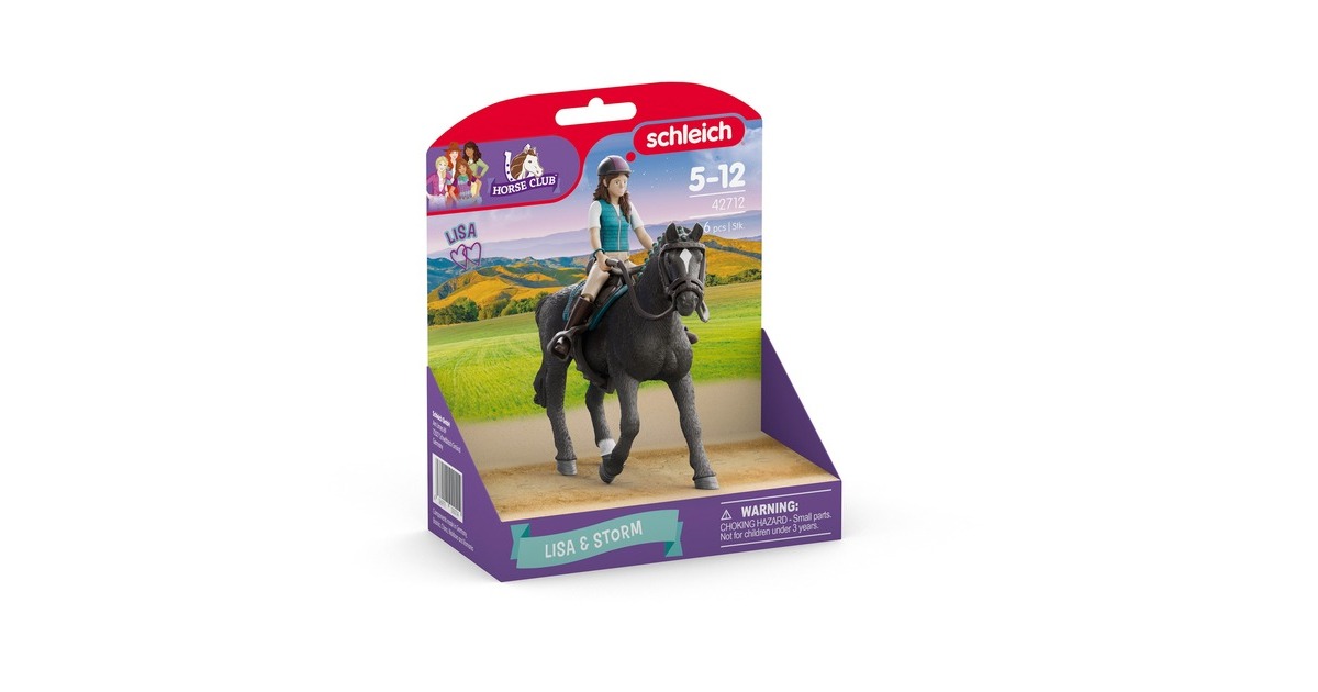 SchleichHorse Club - Lisa en Storm speelfiguur  (42712)