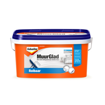 Alabastine MuurGlad rolbaar 5 liter
