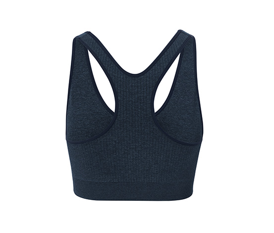 Seamless-Sport-Bustier, dunkelblau