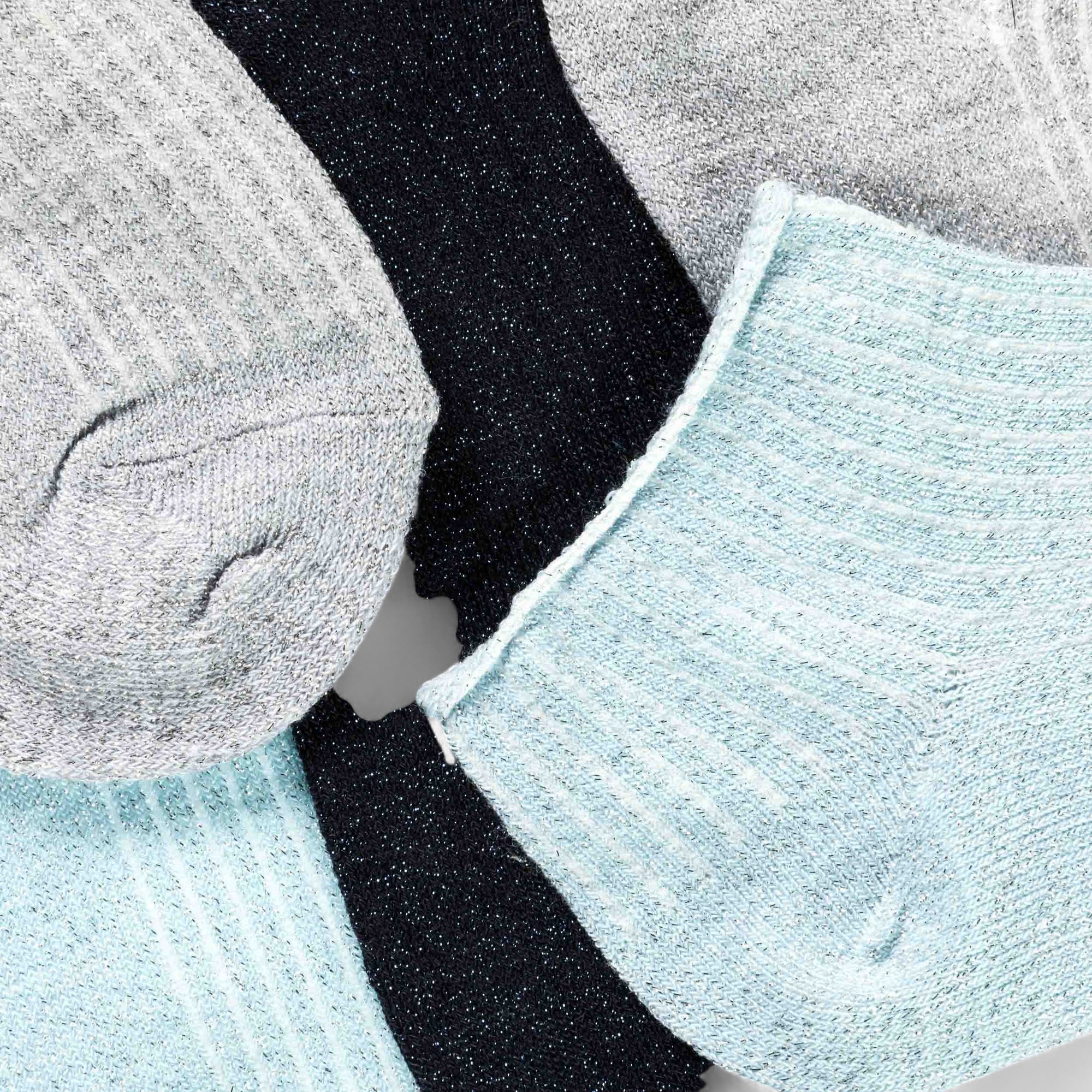 Chaussettes Femme argent