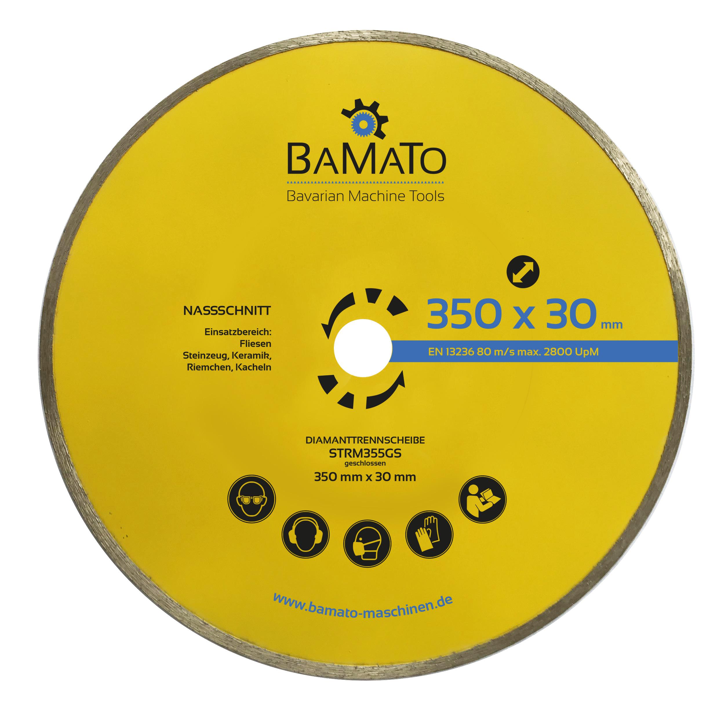 BAMATO Diamant Trennscheibe 355 x 30 mm STRM355GS