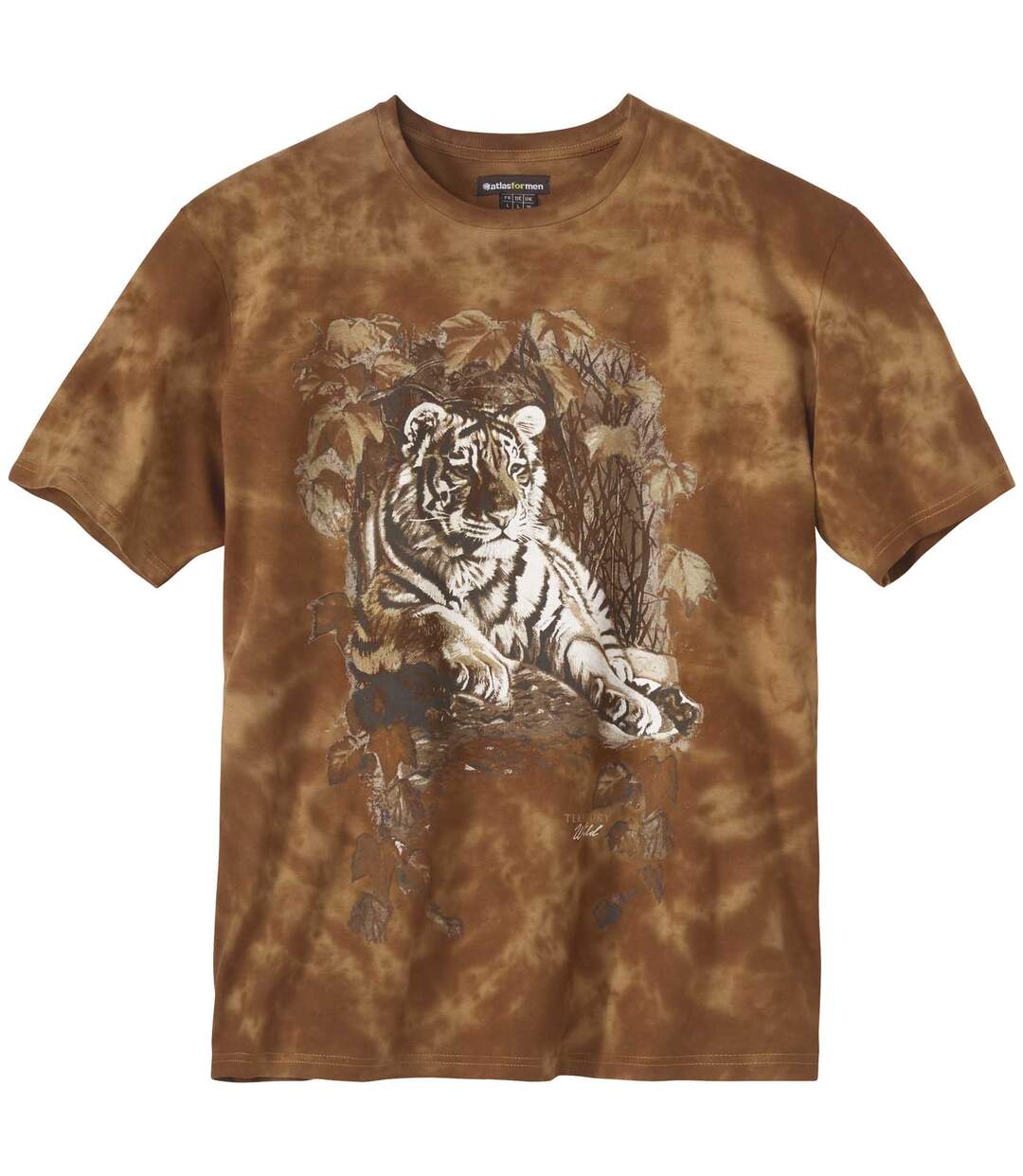 Tee-Shirt Tie and Dye Tigre