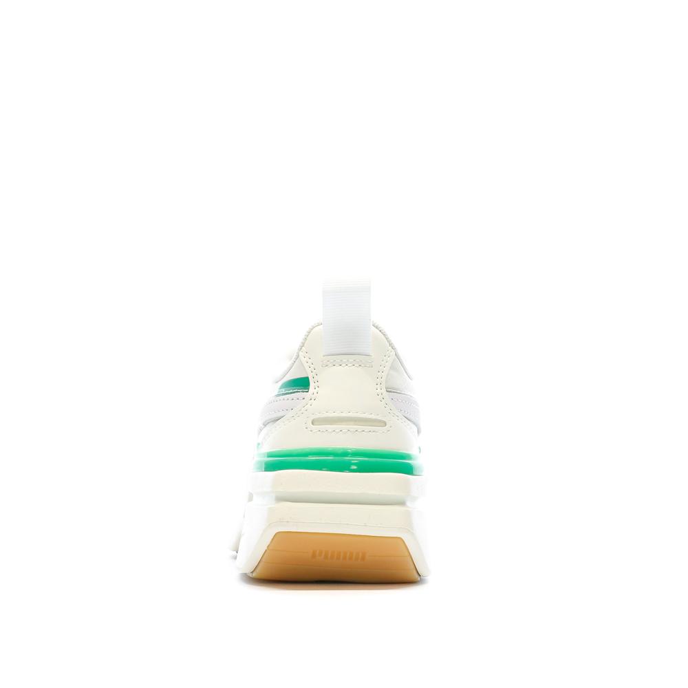 Puma Baskets Écru/Vert Femme PUMA Kosmo Rider