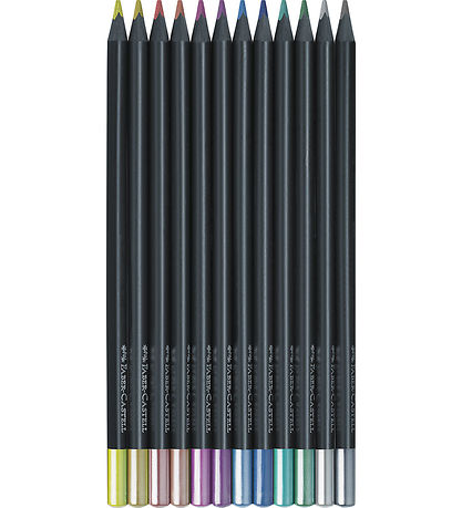 Faber-Castell Buntstifte - 12 st. - Metallic