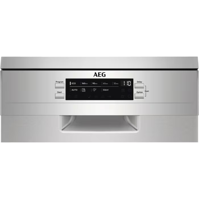 AEG vaatwasser FFB62427ZM 45 cm inox