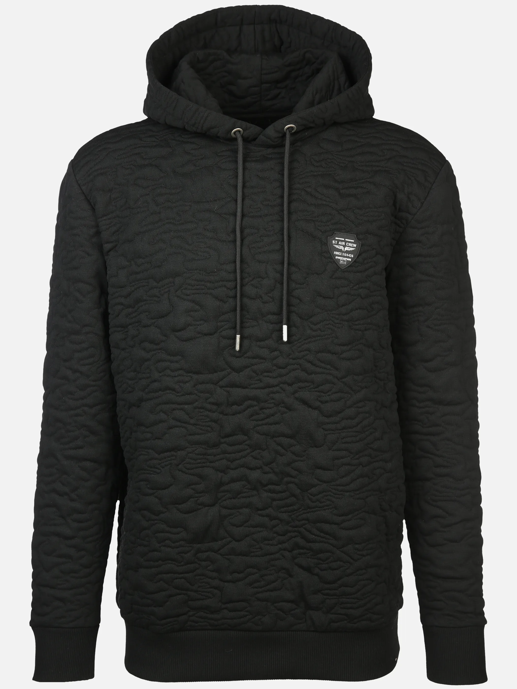 Herren Kapuzensweatshirt mit Struktur