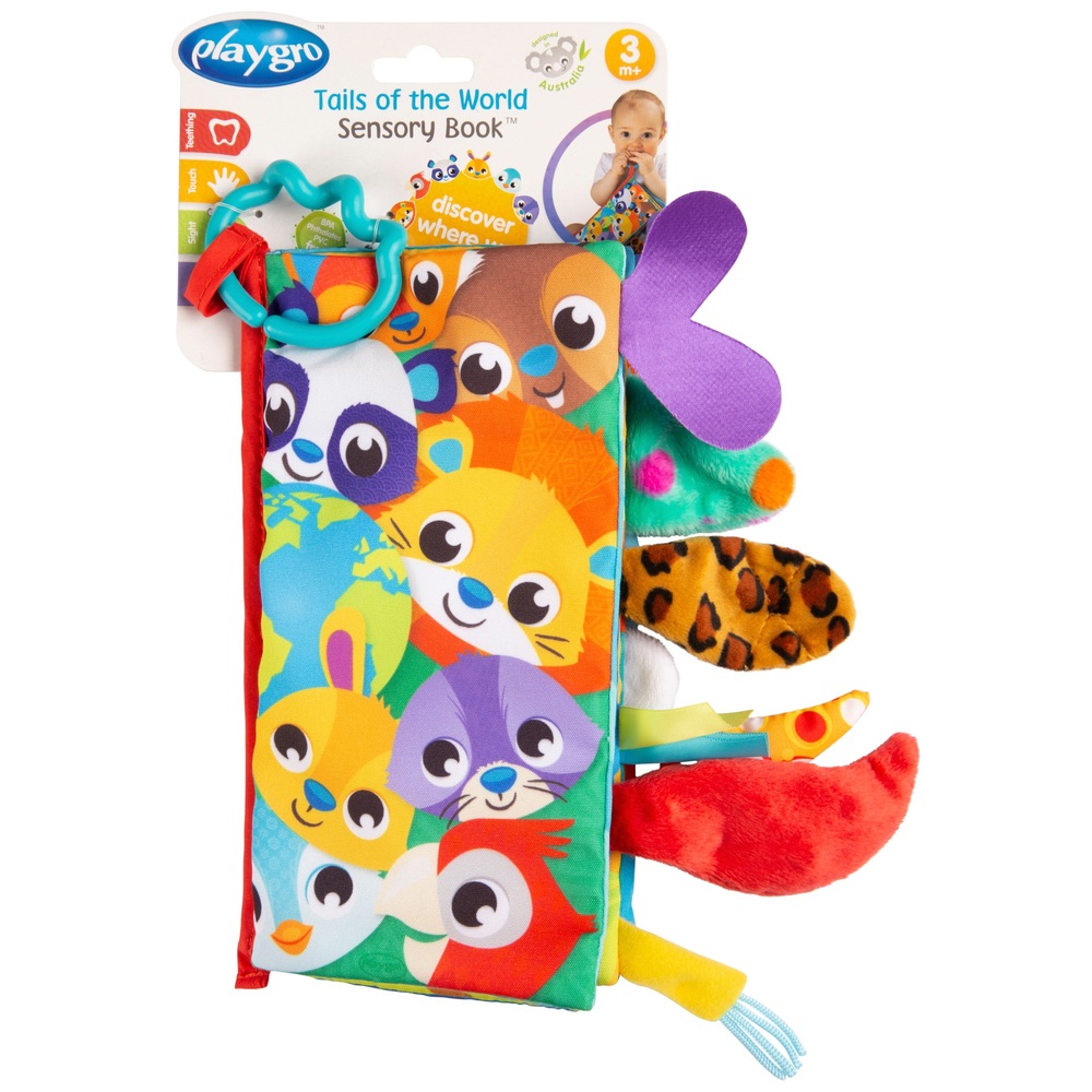 Playgro Tails of the World Sinnesbuch