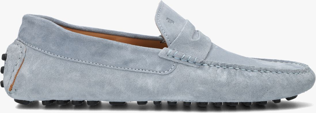 blauwe van bommel mocassins sbm-40019