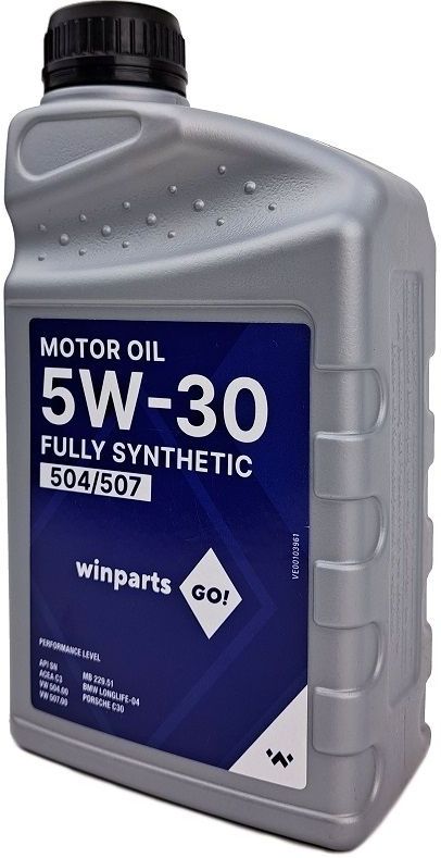 Winparts GO! 5W30 - Volsynthetische Motorolie - 1 Liter