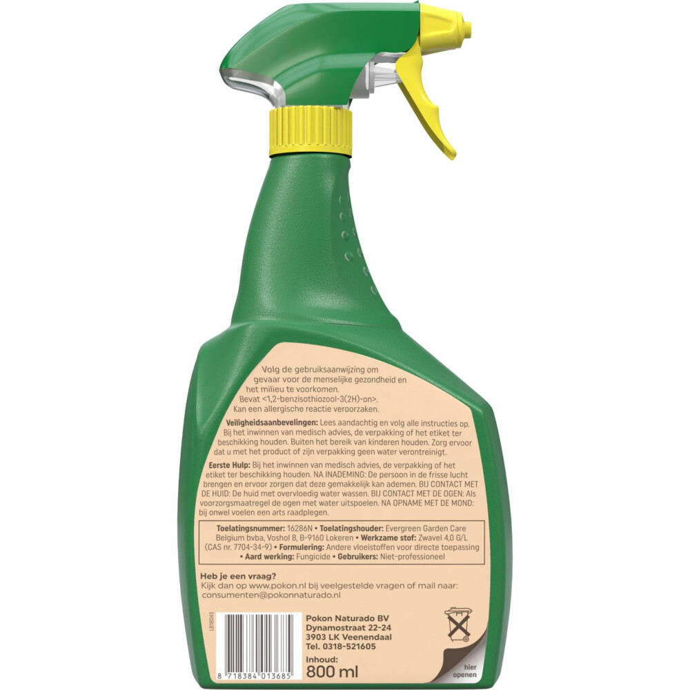 Pokon Bio tegen Schimmels Spray 800 ml