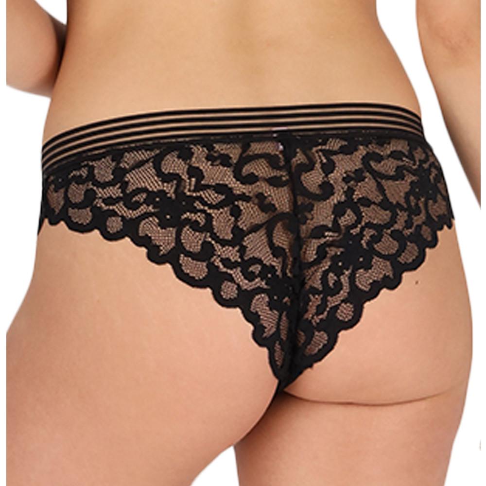 Les Petites Bombes Tanga Noir Femme Les Petites Bombes Livia