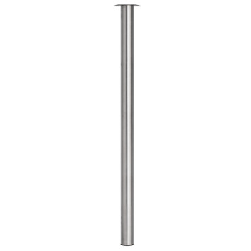 Duraline meubelpoot rond RVS Ø6x110 cm