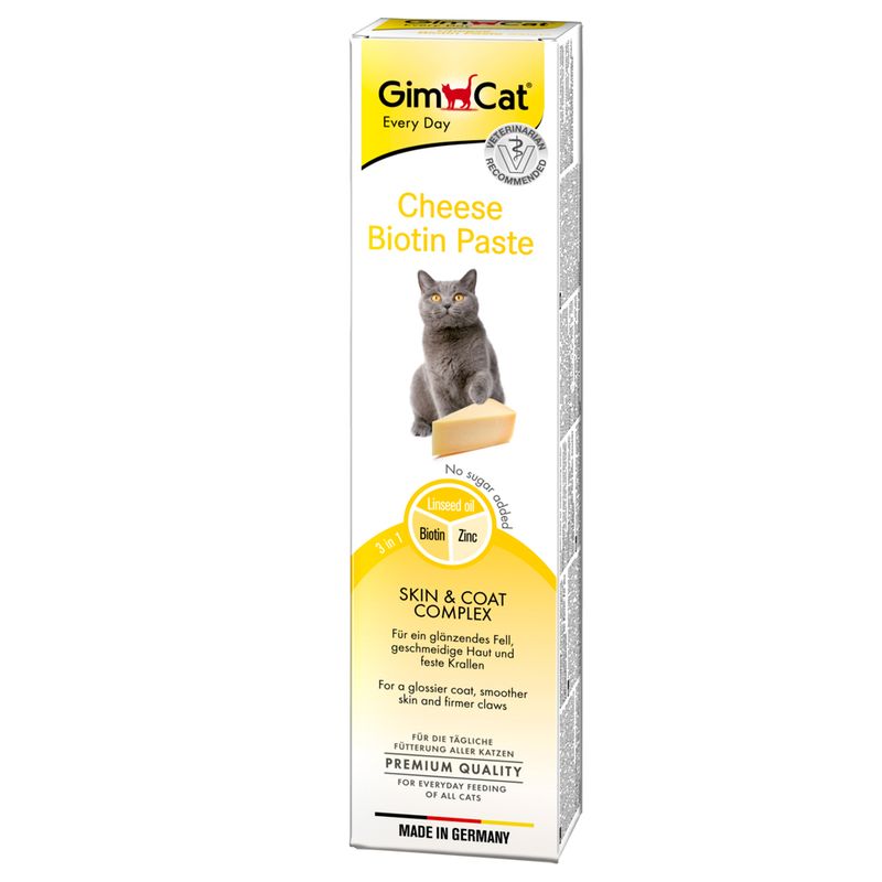 GimCat Pâte à la biotine goût fromage