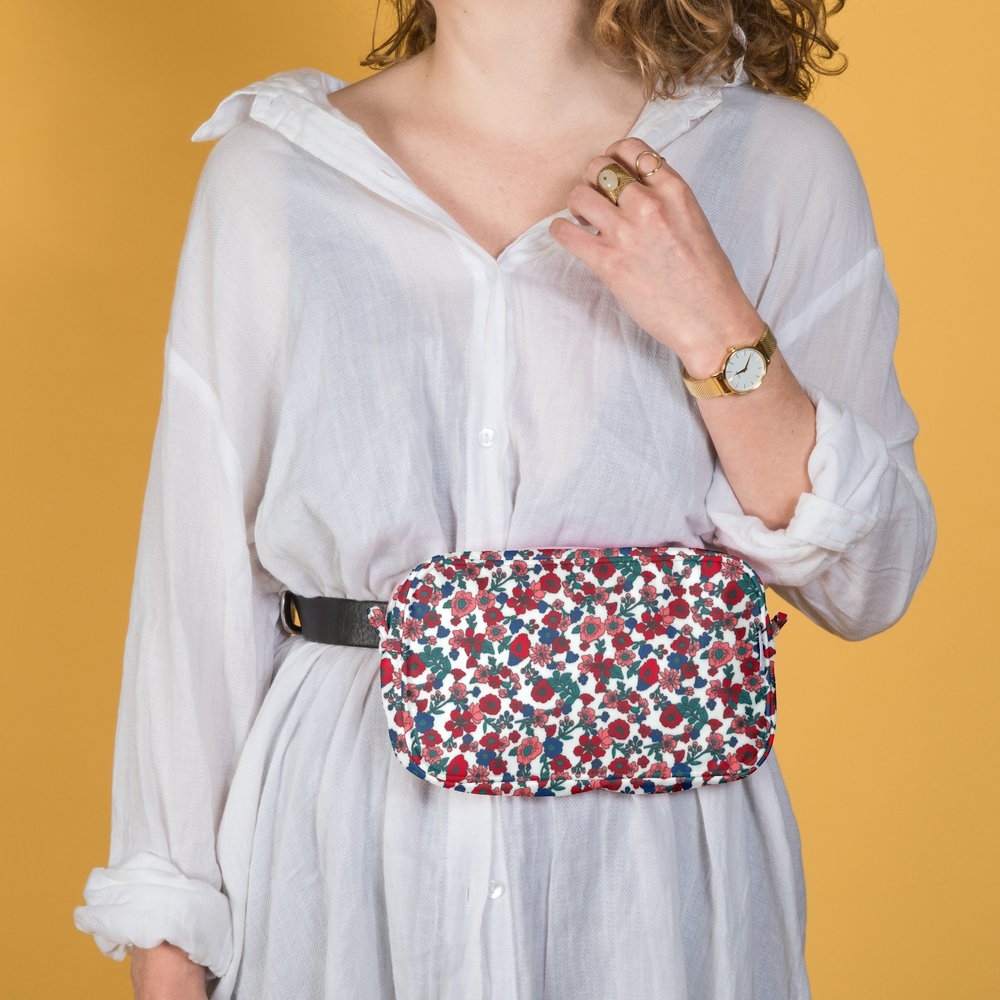 Pochette Banane Prairie Fleurie
