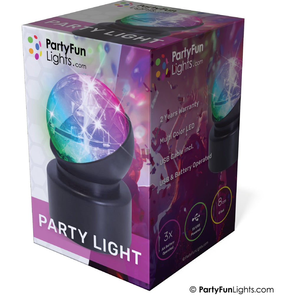 Køb Party Funlight Mini Party Lampe Ø: 8cm