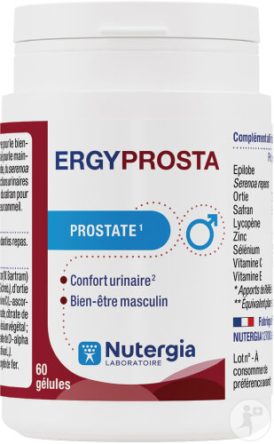 Nutergia Ergyprosta 60 Gélules