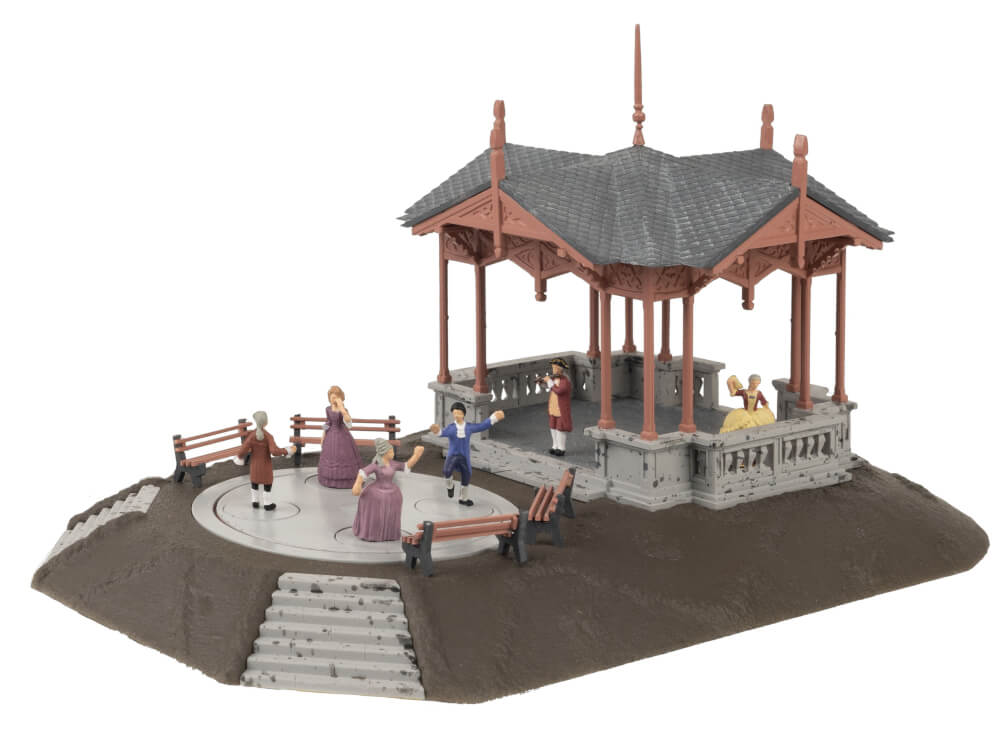 FALLER H0 Musikpavillon mit tanzenden F
