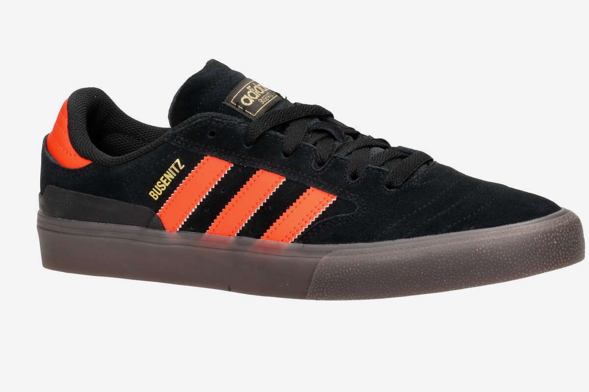 adidas Skateboarding Busenitz Vulc II Schuh (core black collegiate orange gum)