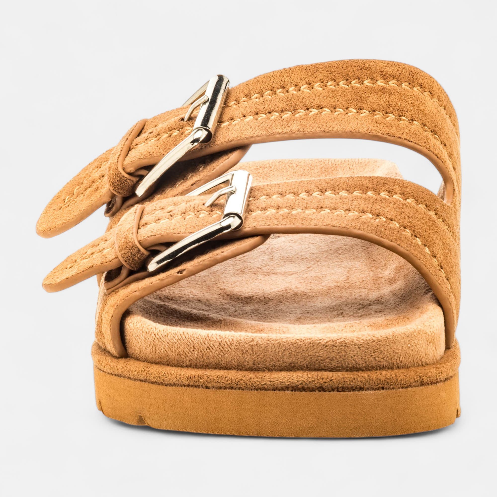 Mules Femme camel