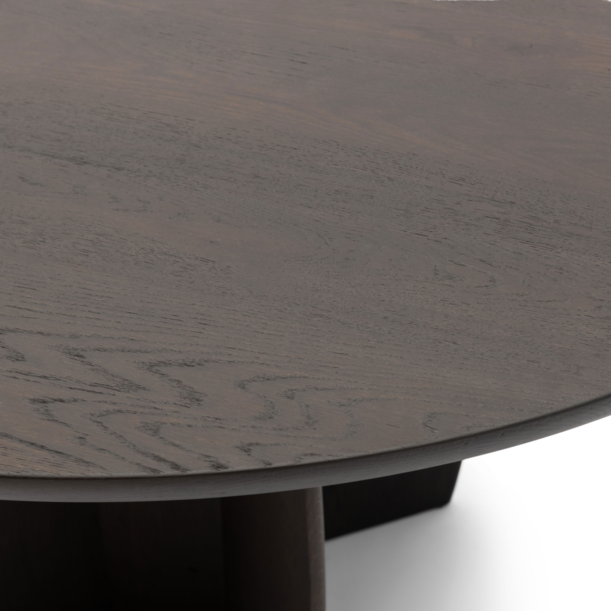 Eettafel Momo espresso ⌀110 cm