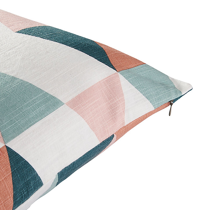 Coussin Rima L.60 x l.40 cm terracotta GoodHome