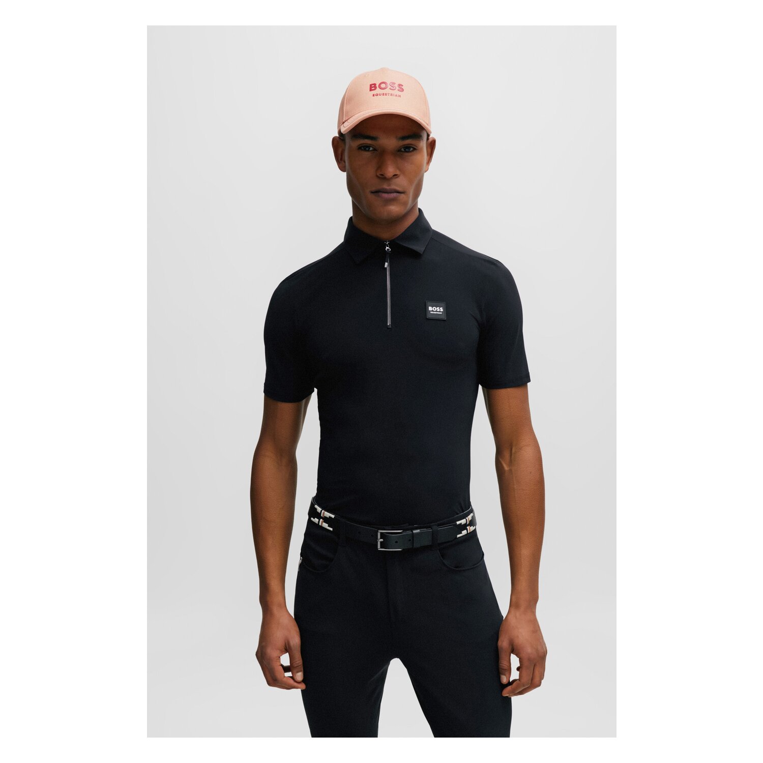 BOSS EQUESTRIAN Herren Trainingsshirt Noah - black - L