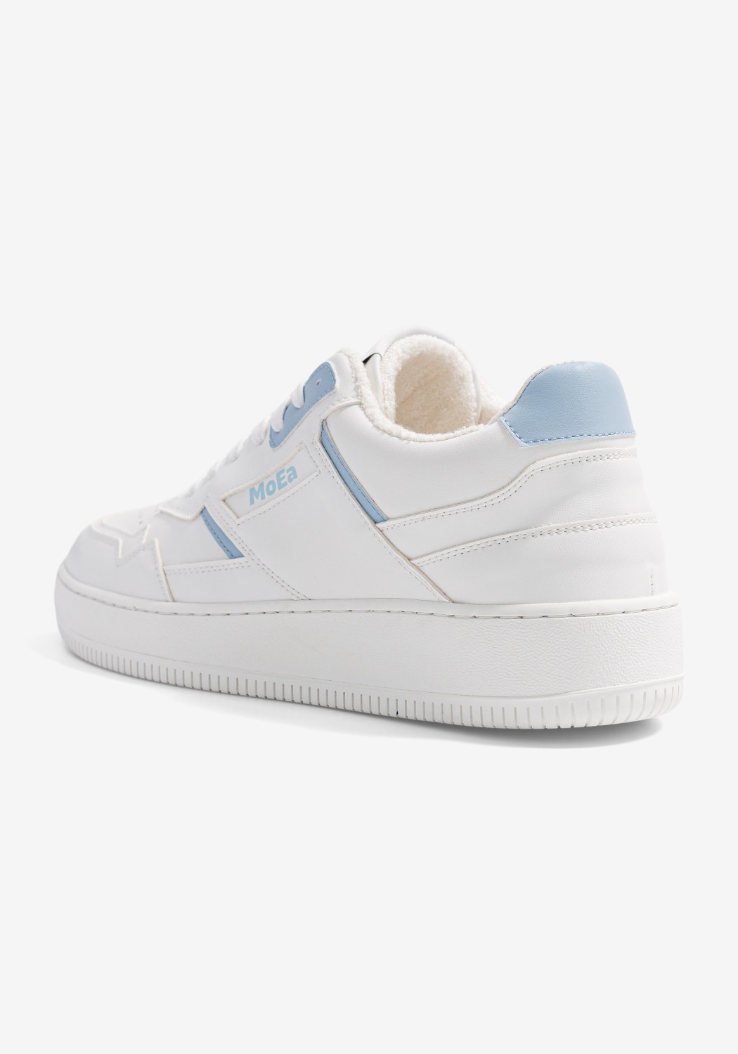 MoEa Gen1 PET Bottle White & Sky Blue