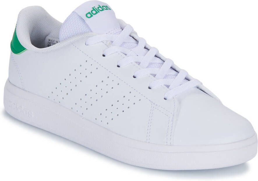 Adidas Sportswear Advantage Base 2.0 sneakers wit groen Imitatieleer 36 2 3