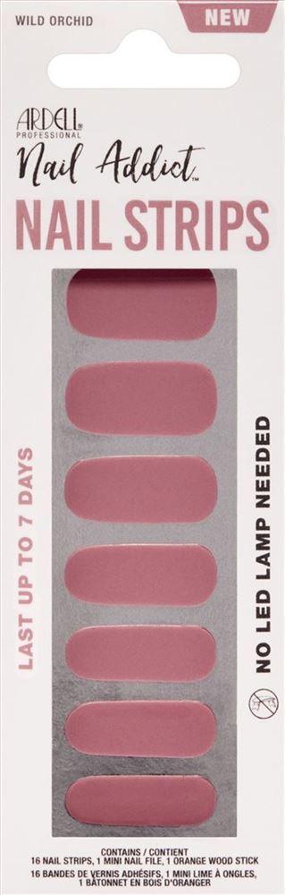 ARDELL Nail Addict Nail Strips<br>16 Stück, Wild Orchid