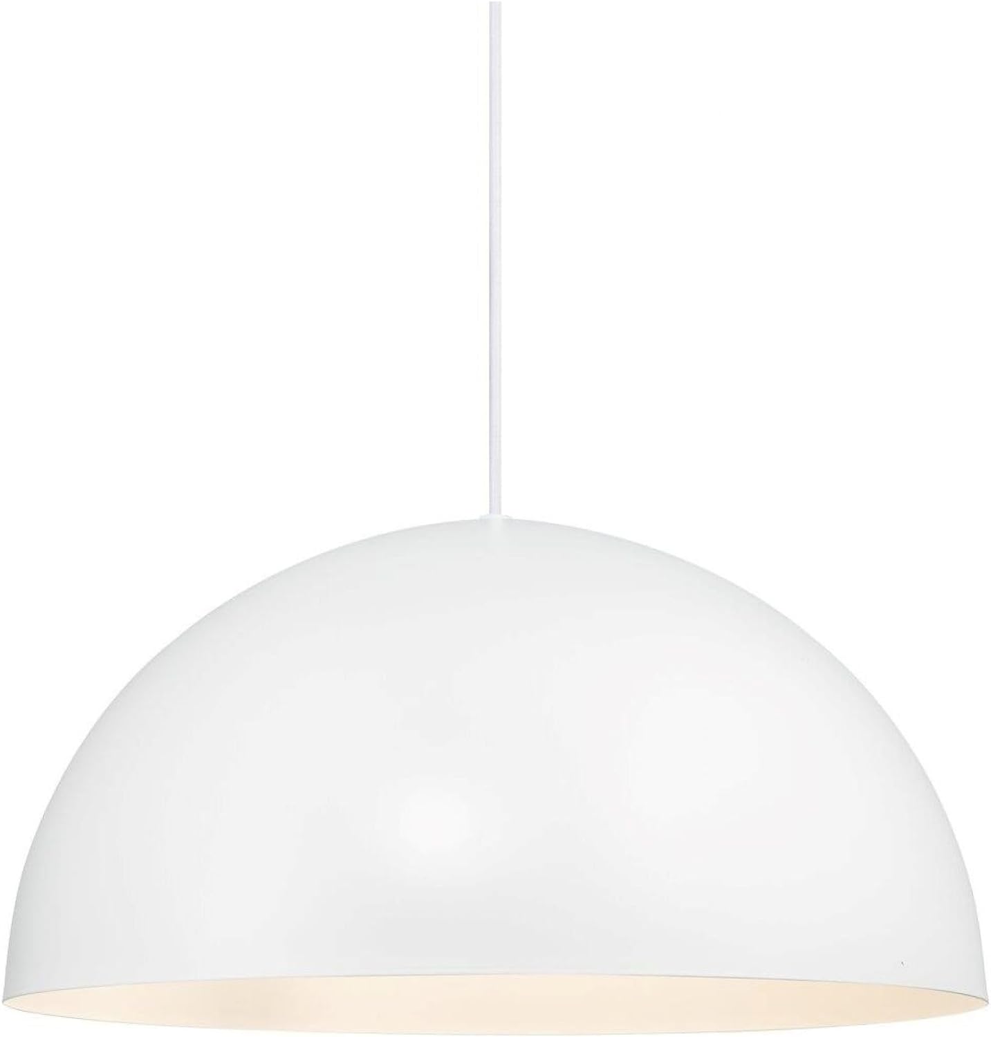 Pendelleuchte ELLEN 40, IP20, E27, Ø 40cm, Weiß